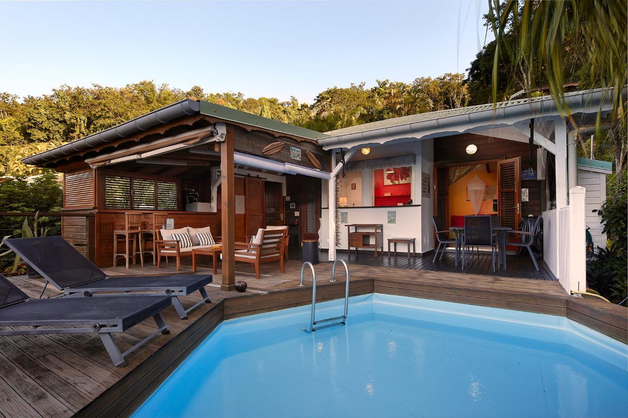 Villa Kaz Coco Deshaies Exteriör bild